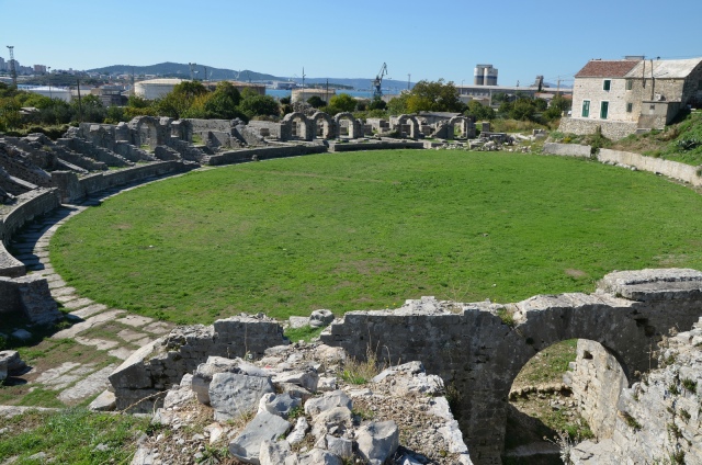 Image result for Salona Amphitheatre.
