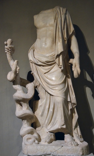 Statue of Asklepios, from the Gymnasium of Salamis, 2nd century AD, Cyprus Museum