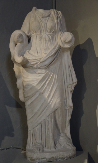 Statue of Hygeia, from the Gymnasium of Salamis, 2nd century AD, Cyprus Museum