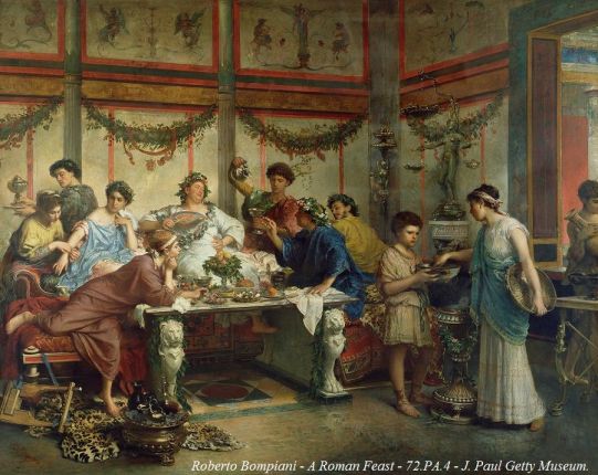 Image result for Saturnalia painting