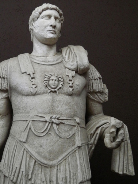 Hadrian Statue from Troia IX (BC 85 AD 450), found in the Odeon, Troy (Ilium), Canakkale Museum Turkey. Photo © Carole Raddato.